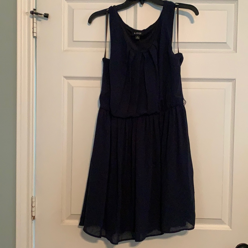Blue dress